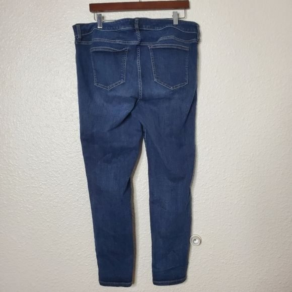 Torrid Mid Rise Skinny Dark Wash Super Soft Jeans Women's Plus Size 18 - Picture 4 of 10